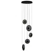 Andora oprawa wisząca led 5x8W 3000K 3-stopniowe ściemnianie czarna
